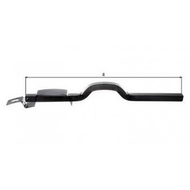 BARRE SECURITE VOLET NOIRE 410 16x16 BARRE SECURITE VOLET NOIRE 410 16x16